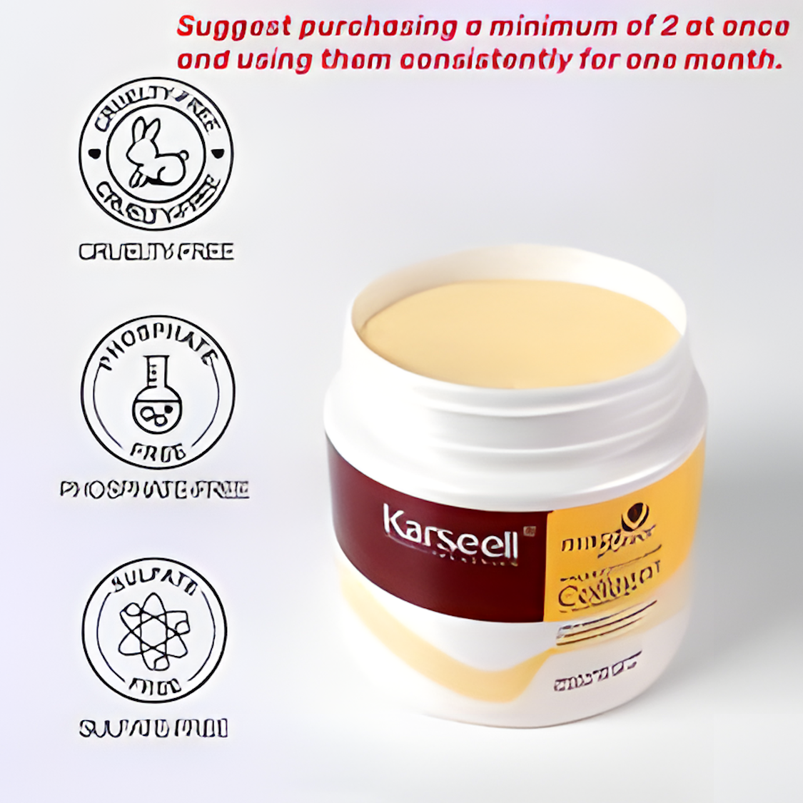 Karseell Collagen Hair Treatment Mask 500ml – Deep Repair Formula for Smooth, Shiny & Healthy Hair