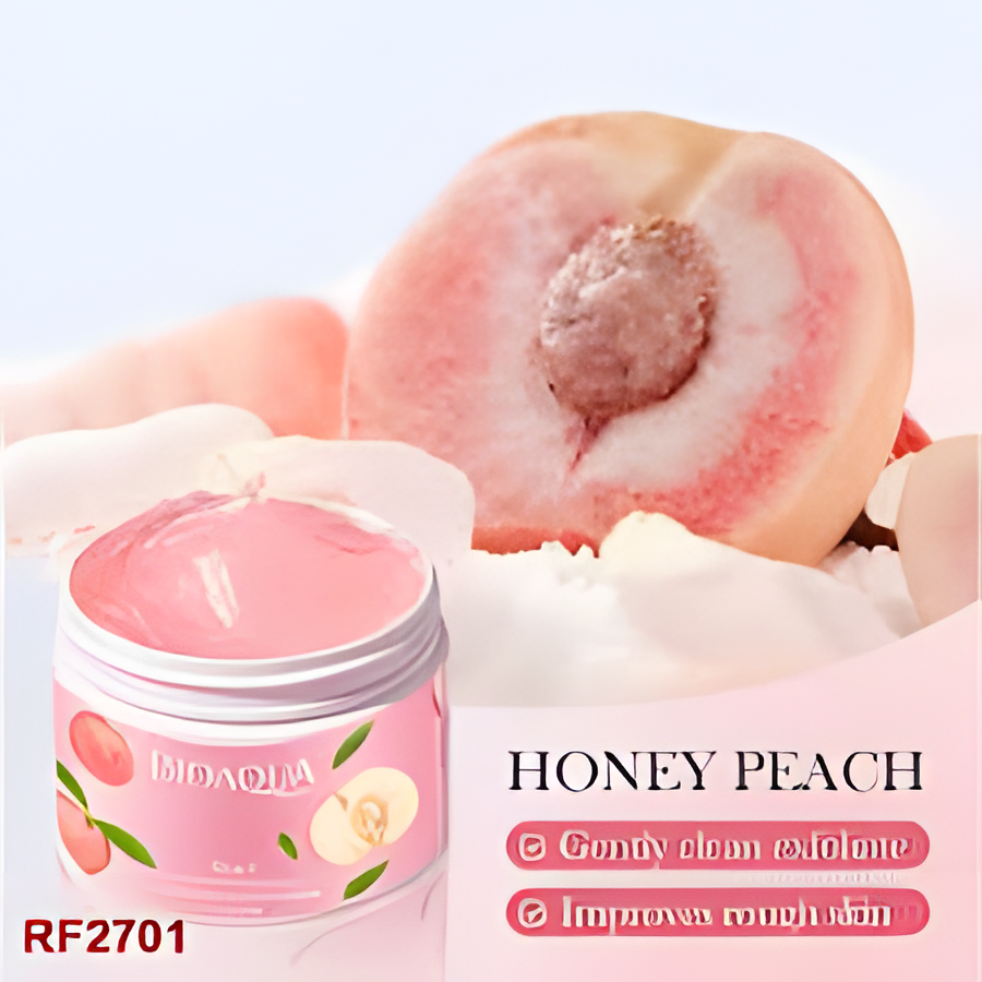 Bioaqua Peach Extract Face Gel – Fruit Acid Exfoliating Cream for Smooth & Glowing Skin