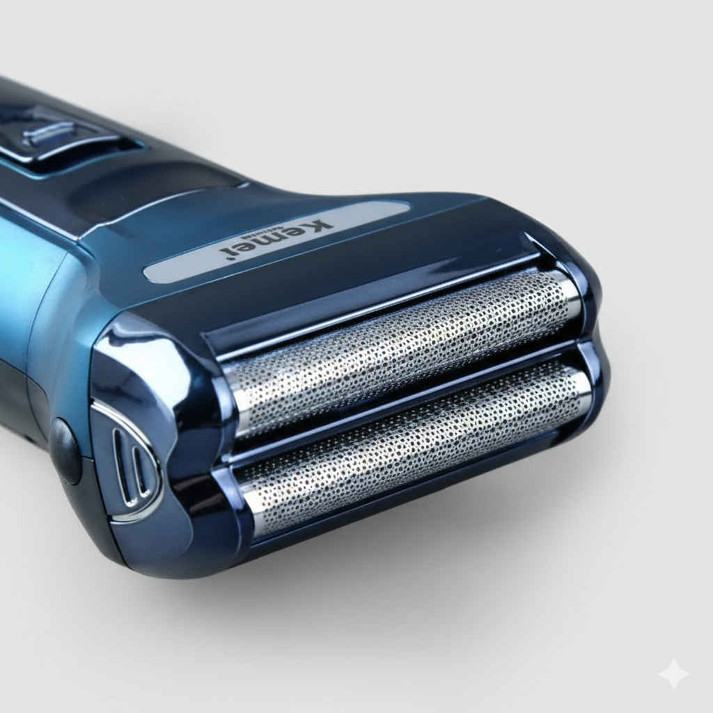 Kemei 3-in-1 Grooming Kit KM-6330 – Rechargeable Hair Clipper, Shaver & Nose Trimmer