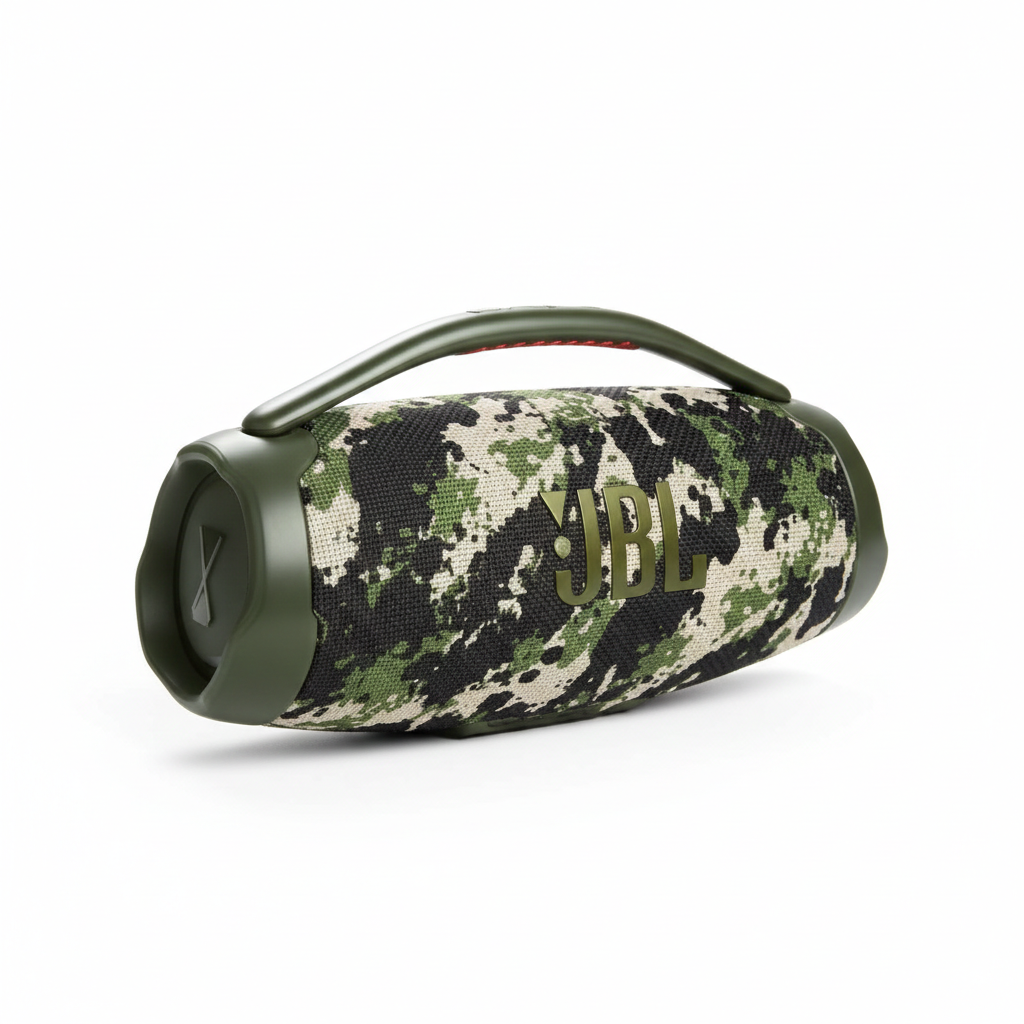 JBL Boombox 3 – Waterproof Portable Bluetooth Speaker with Massive Bass & 24-Hour Playtime