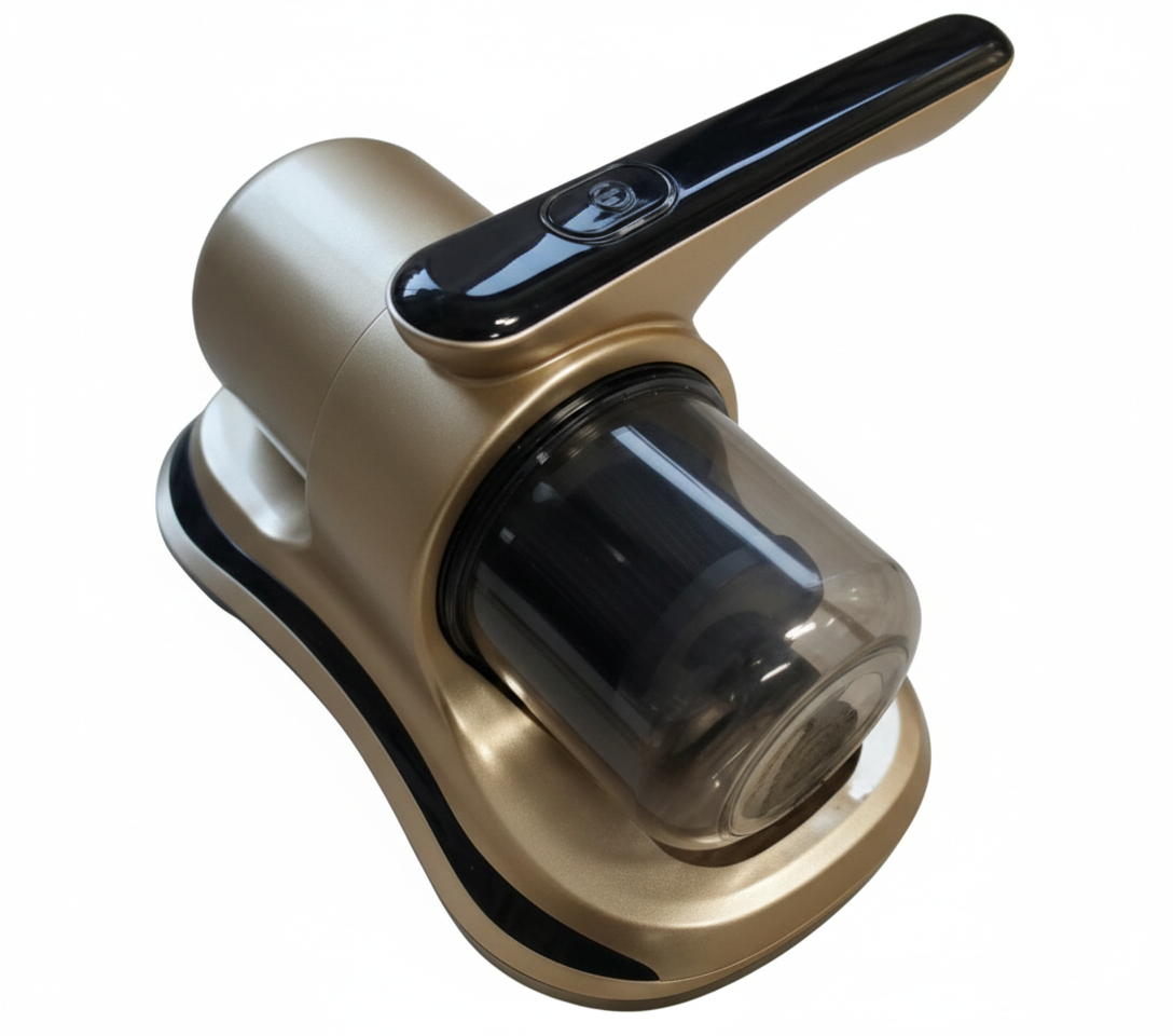 Wireless UV-C Mite Remover & Bed Vacuum – Handheld Mattress & Sofa Cleaner