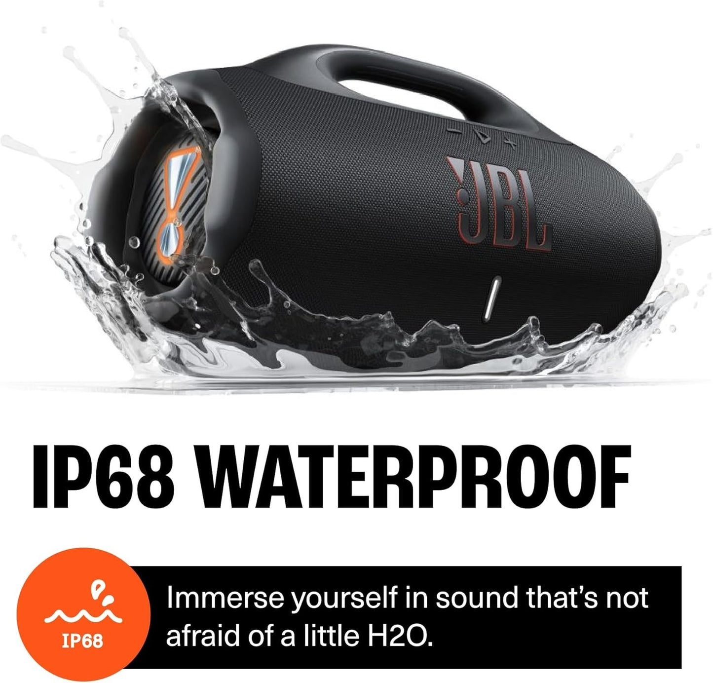 Boombox 4 Portable Bluetooth Speaker – Powerful Bass, Waterproof, 24H Battery