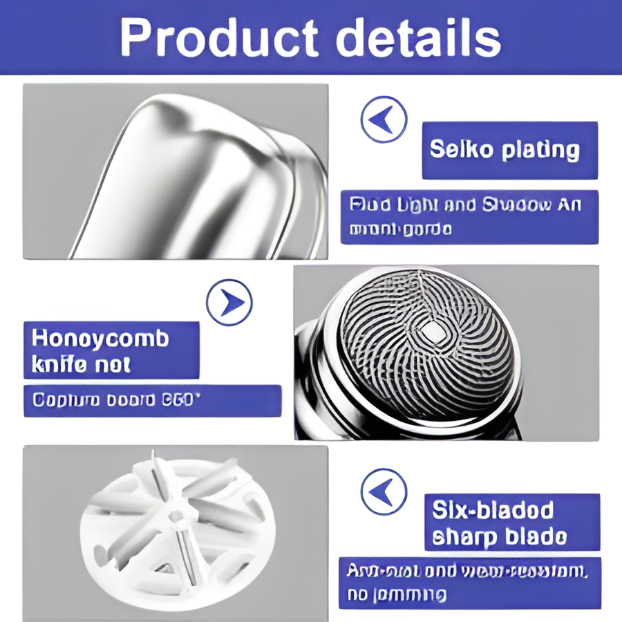 Mini-Shave Electric Shaver – Portable Rechargeable Pocket Razor for Smooth & Quick Shaving