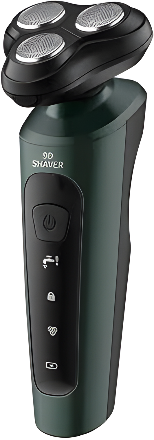 AKOVA 9D Electric Shaver – 3-in-1 Multifunctional Rechargeable & Washable Razor