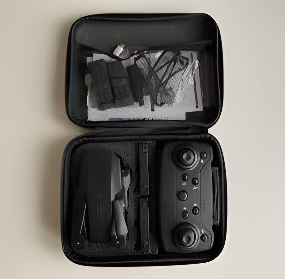 E88 Drone with HD Camera – Foldable WiFi FPV Quadcopter with Altitude Hold