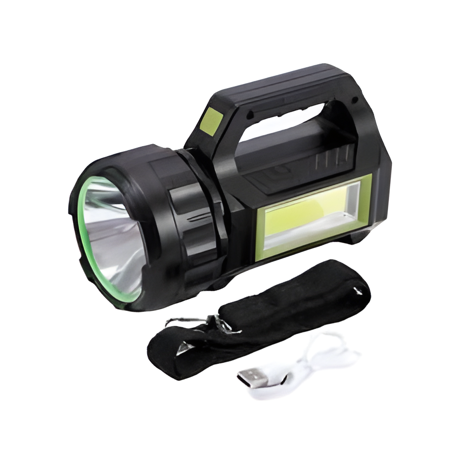 Solar Search Light – High Power Outdoor LED Flood Light with Long Battery Backup