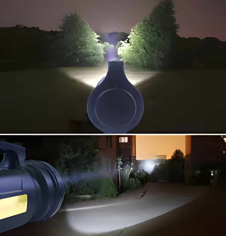 Solar Search Light – High Power Outdoor LED Flood Light with Long Battery Backup