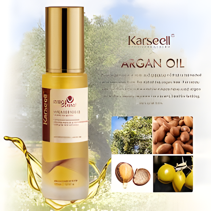 Karseell Moroccan Argan Oil Hair Serum 50ml – Frizz Control & Shine Boost