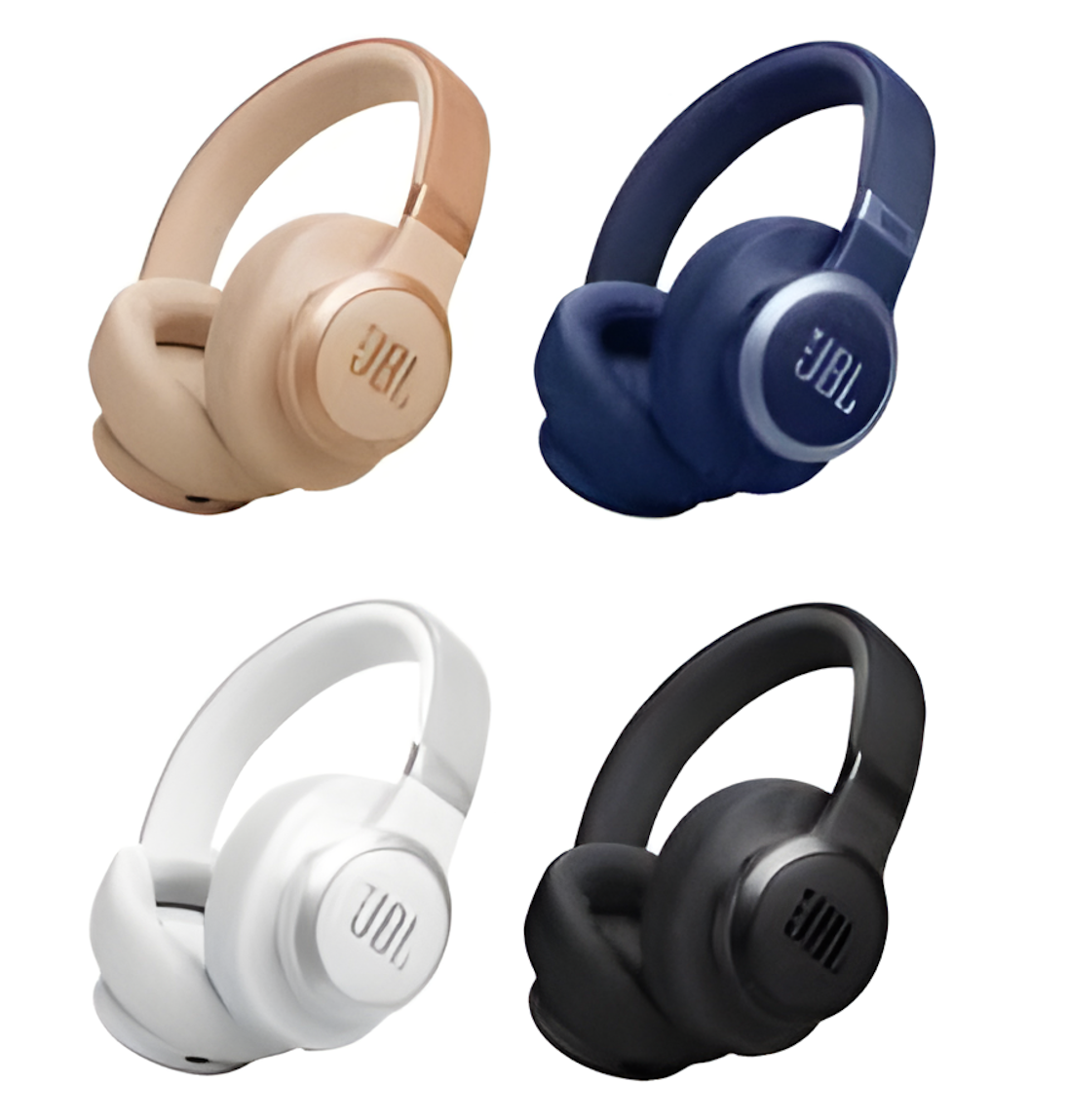 JBL Live 770NC Wireless Over-Ear Headphones – Adaptive Noise Cancelling, 70H Battery, Deep Bass Sound