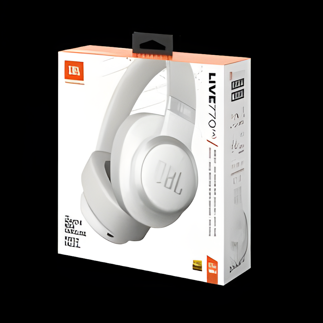JBL Live 770NC Wireless Over-Ear Headphones – Adaptive Noise Cancelling, 70H Battery, Deep Bass Sound