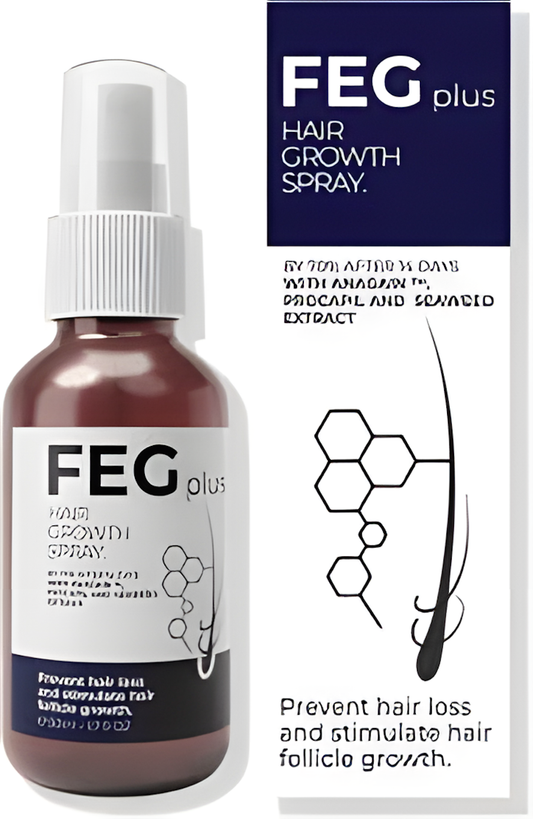 FEG Plus Hair Growth Spray – Fast Regrowth & Anti Hair Fall Treatment