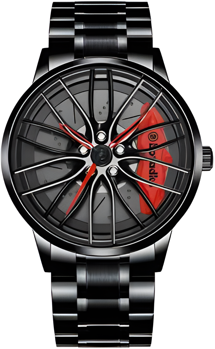Crone Watch 2 Wheel Rim Design – Luxury Sports Watch for Men