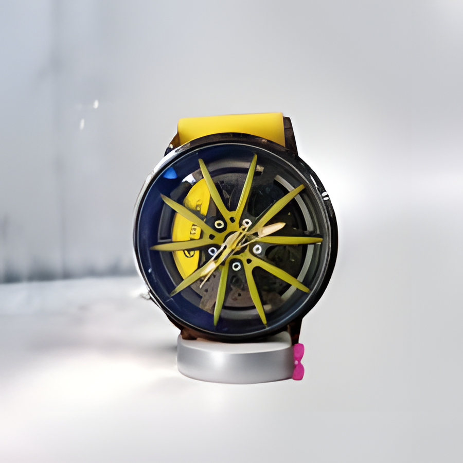 Crone Watch 2 Wheel Rim Design – Luxury Sports Watch for Men