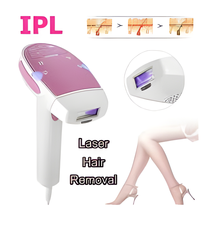 IPL Hair Removal Device – Permanent Painless Hair Reduction for Face & Body
