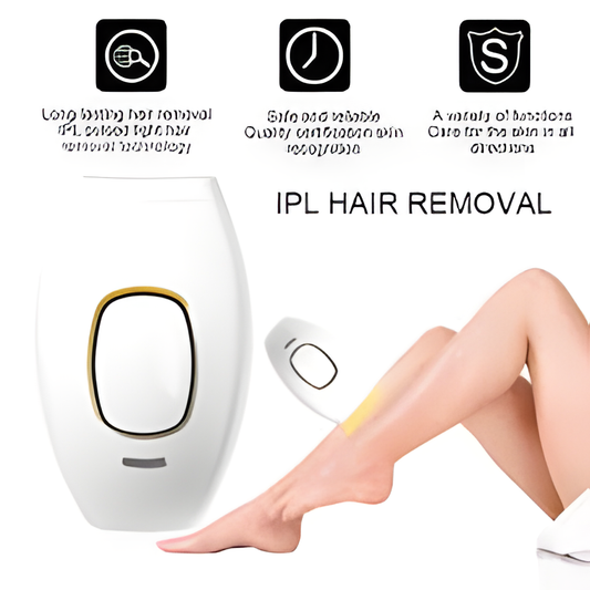 IPL Hair Removal Device – Permanent Painless Hair Reduction for Face & Body