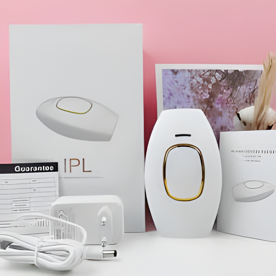 IPL Hair Removal Device – Permanent Painless Hair Reduction for Face & Body