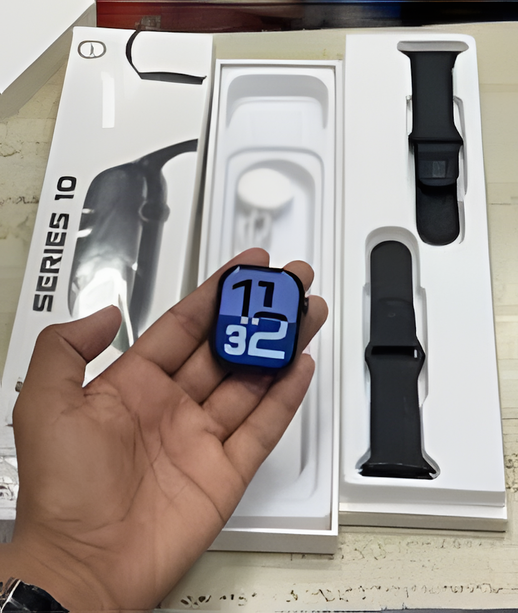 Series 10 Apple Logo Smart Watch – AMOLED Display, Bluetooth Calling & Fitness Tracking