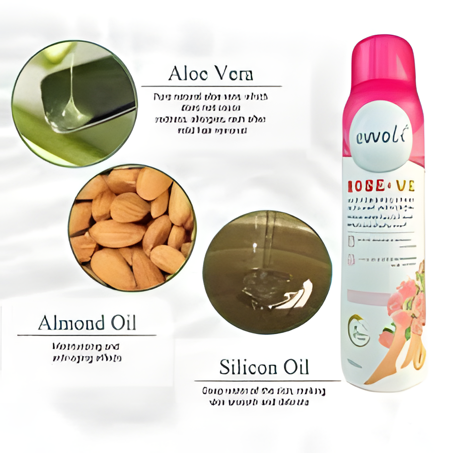 Evvoli Hair Removal Spray – Fast & Gentle Hair Remover for Smooth Skin