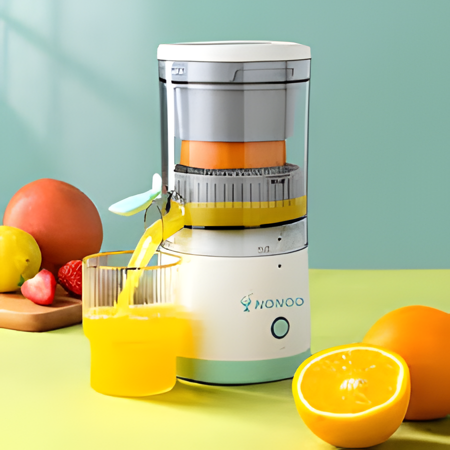 Portable Electric Citrus Juicer – USB Rechargeable Automatic Juicing Machine