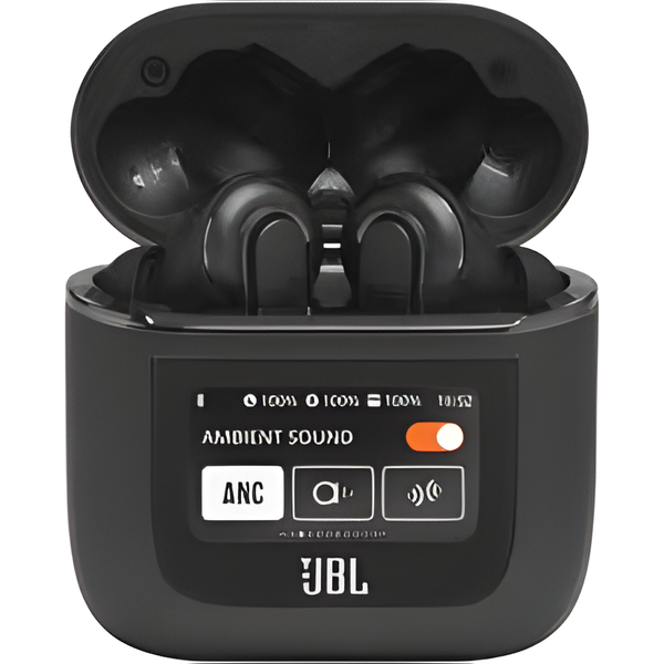 JBL Tour Pro 2 – True Wireless ANC Earbuds with Smart Touchscreen Charging Case