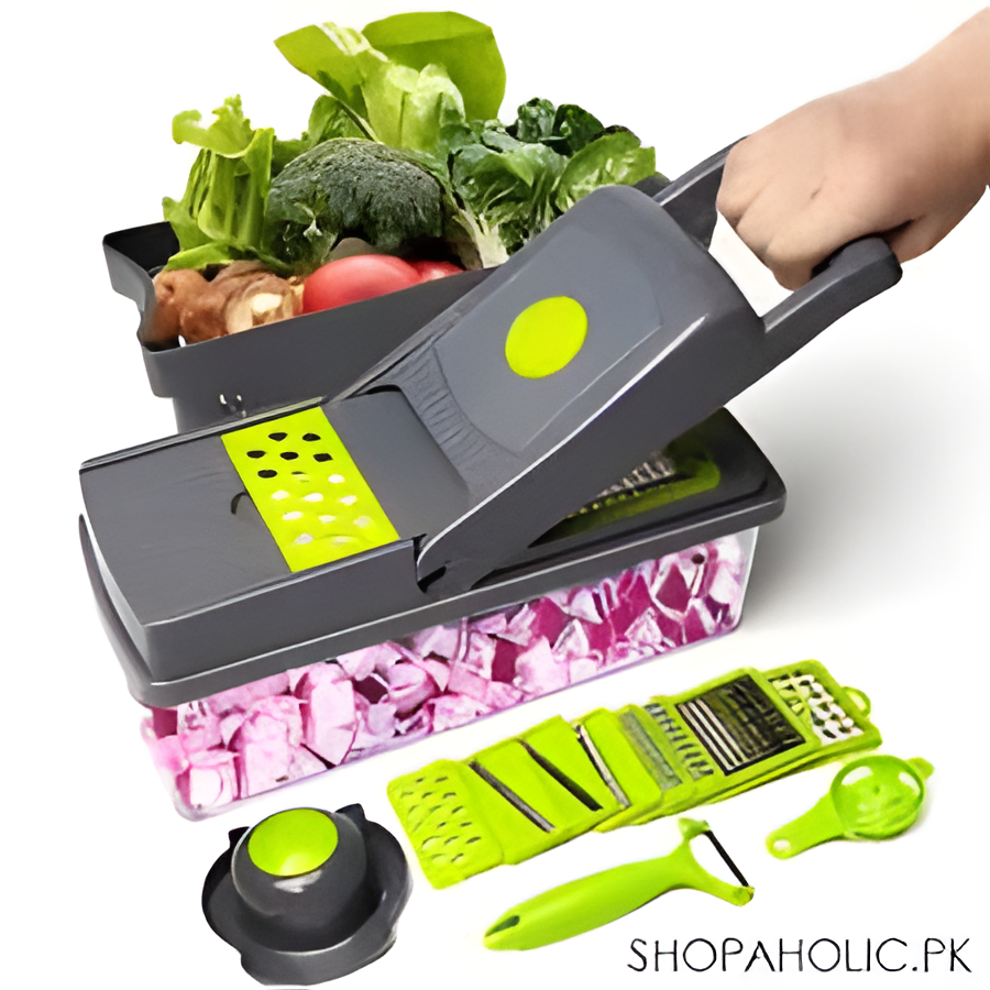 Multi-Function Vegetable Cutter – Chopper, Slicer & Grater