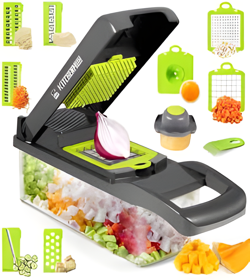 Multi-Function Vegetable Cutter – Chopper, Slicer & Grater