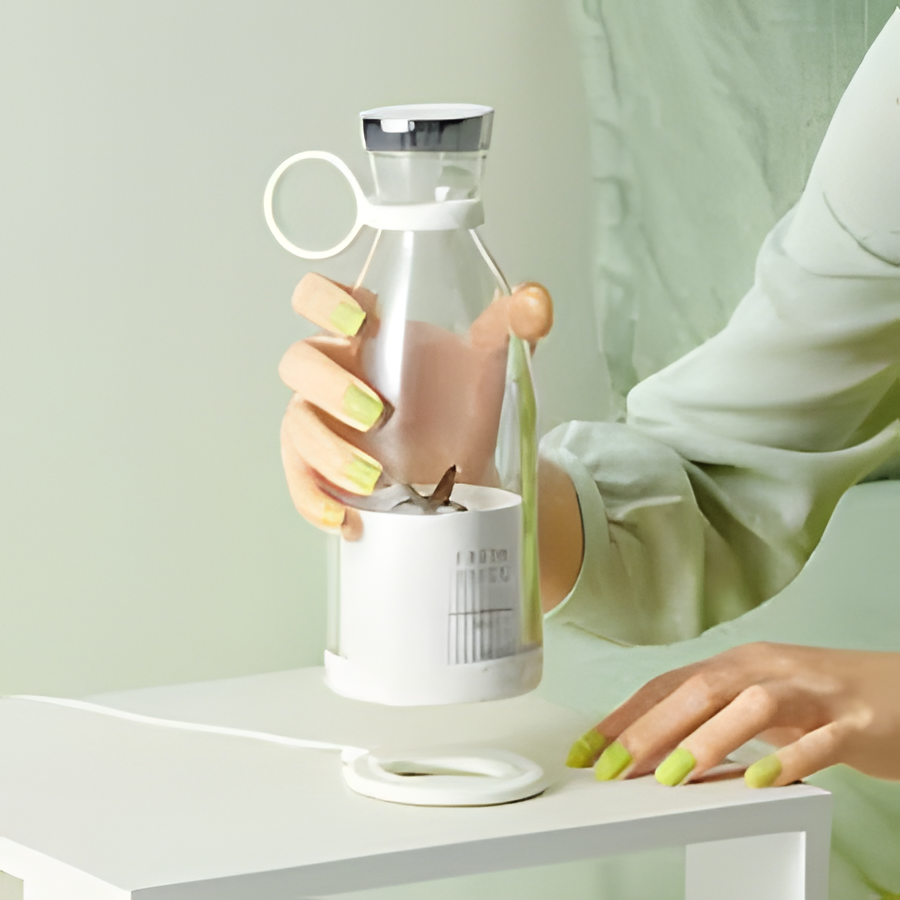 Portable Mini Juicer Blender – USB Rechargeable, Multifunction Electric Smoothie Maker