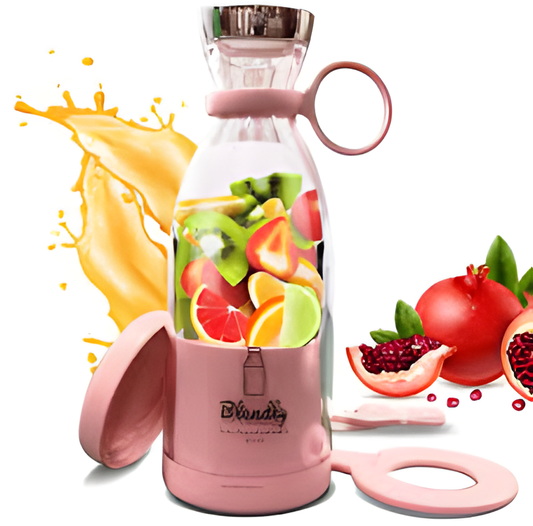 Portable Mini Juicer Blender – USB Rechargeable, Multifunction Electric Smoothie Maker