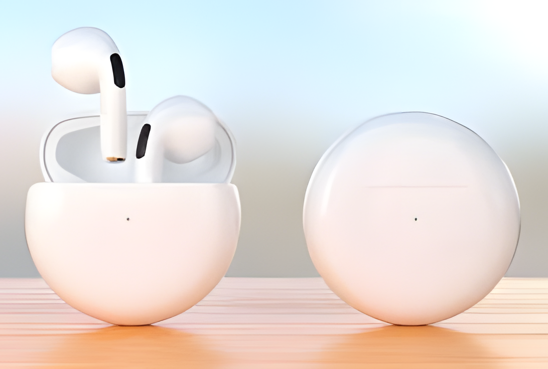 Air Pro 6 Wireless Earbuds – HD Sound, Touch Control & Portable Charging Case