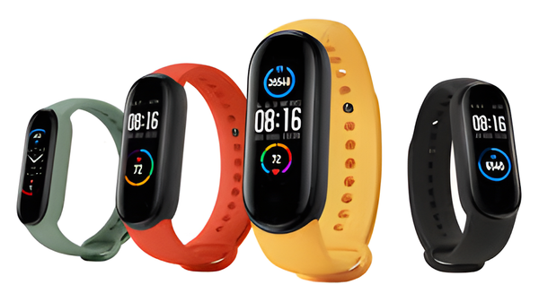 Xiaomi Mi Band 5 Fitness Tracker – AMOLED Display, Heart Rate Monitor & Waterproof Smart Band