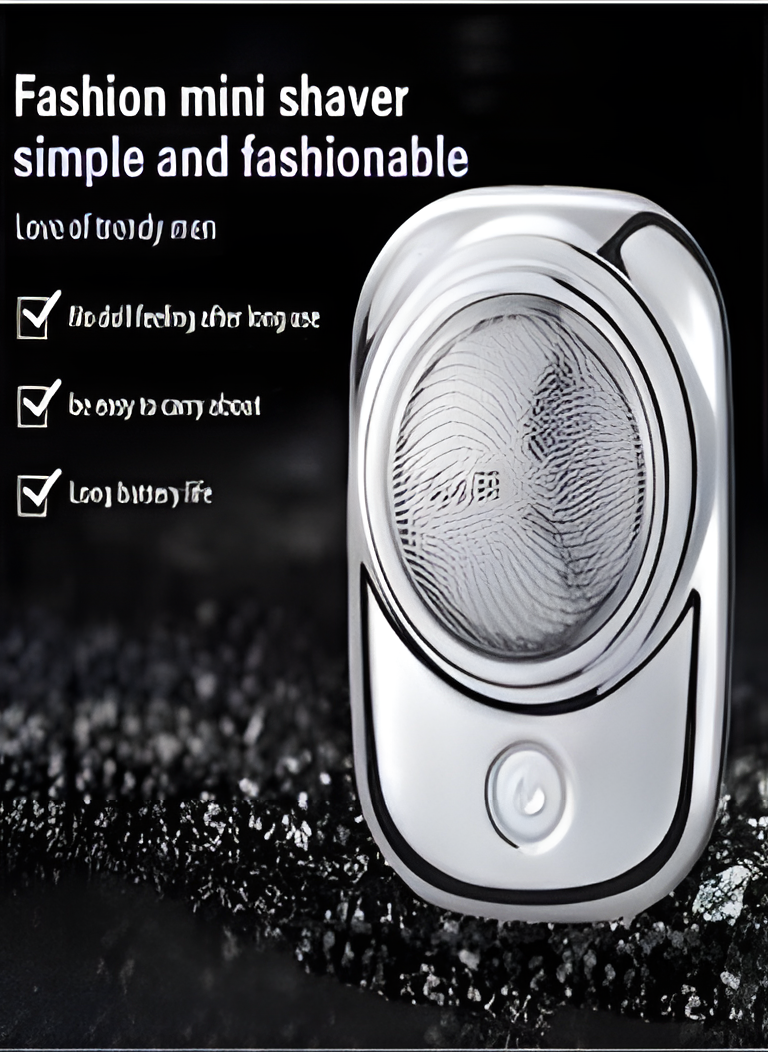 Mini-Shave Electric Shaver – Portable Rechargeable Pocket Razor for Smooth & Quick Shaving