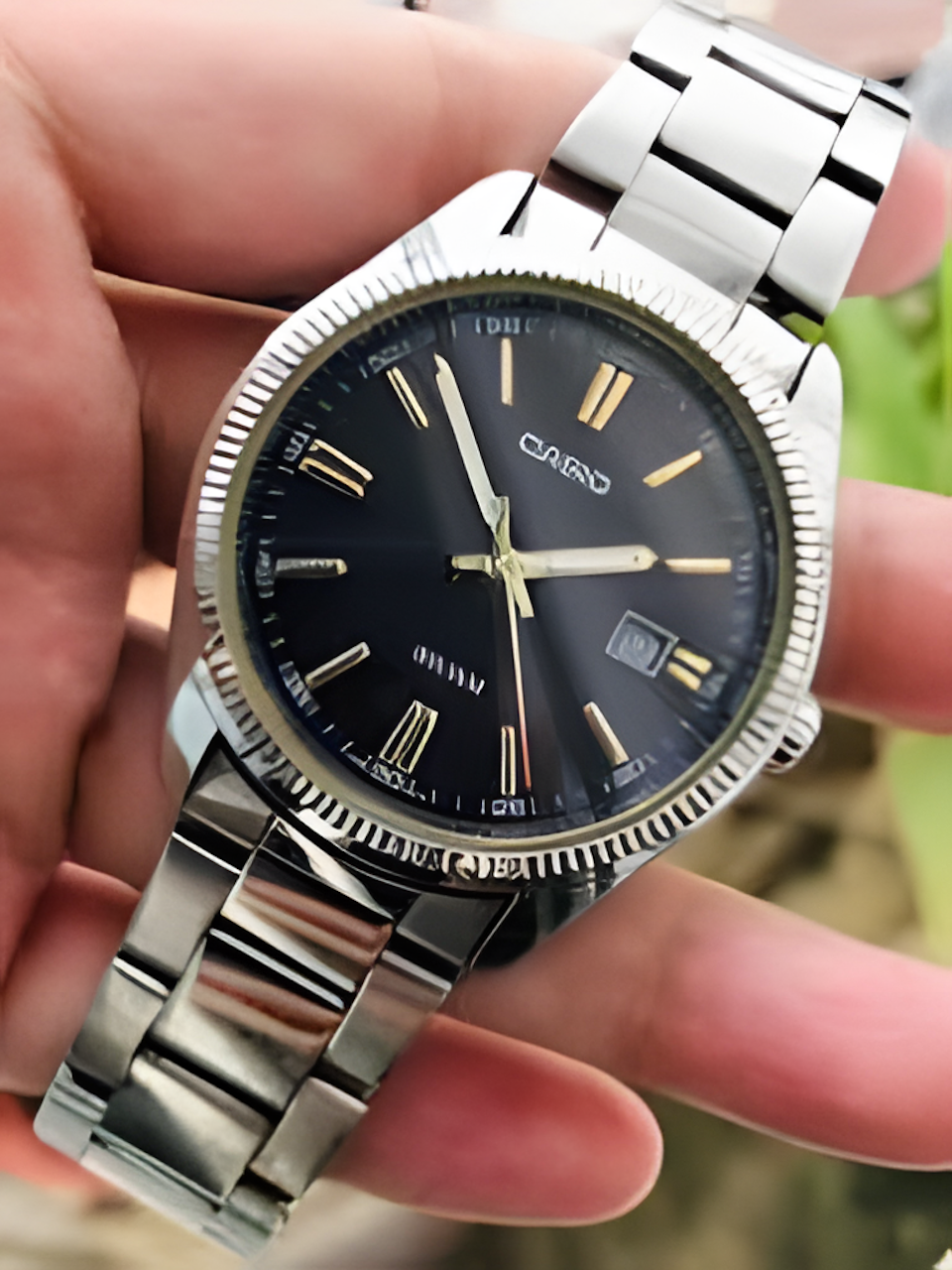 Casio MTP Watch – Classic Analog Design with Stainless Steel Strap for Men