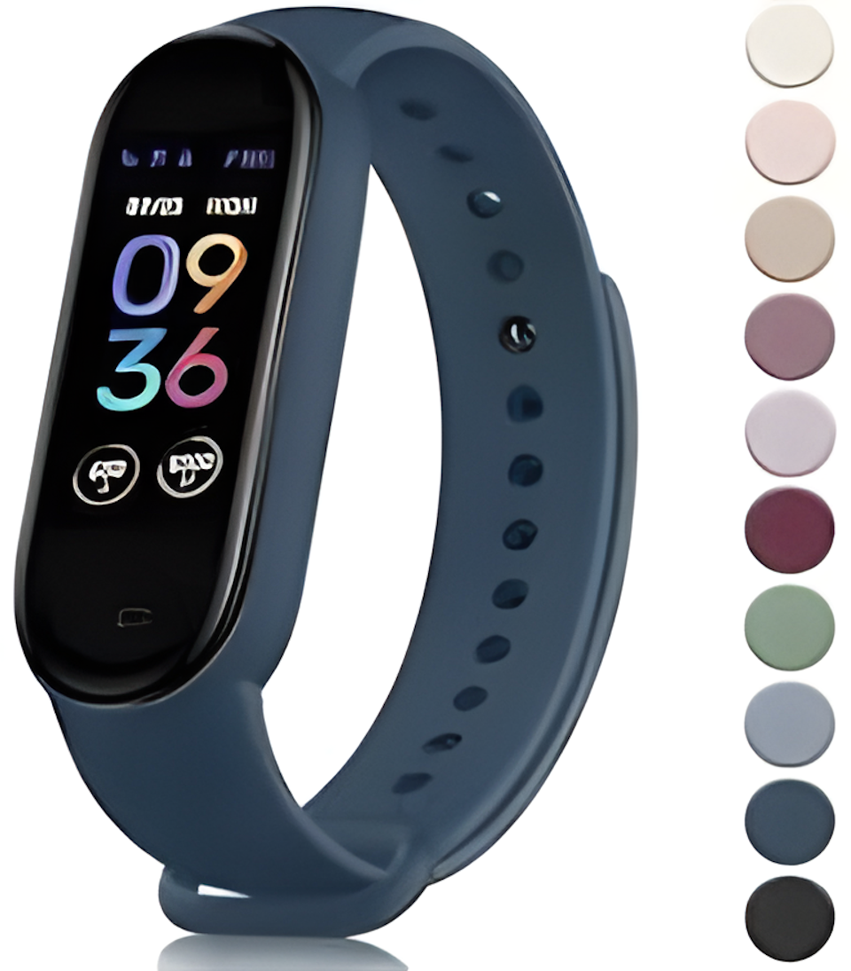 Xiaomi Mi Band 5 Fitness Tracker – AMOLED Display, Heart Rate Monitor & Waterproof Smart Band