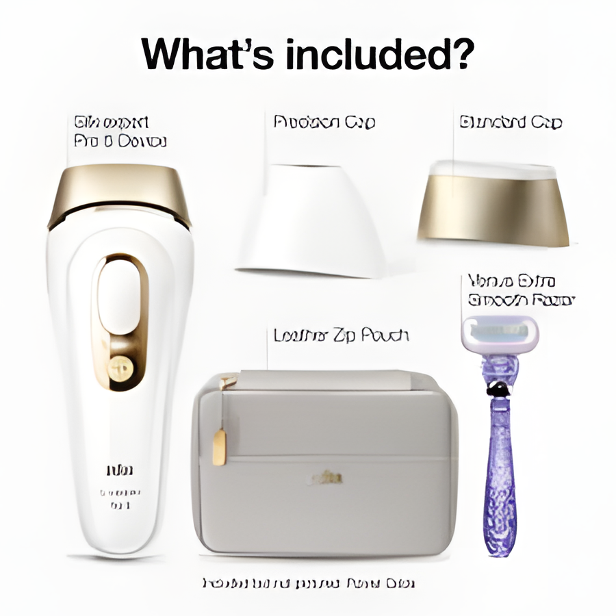 IPL Hair Removal Device – Permanent Painless Hair Reduction for Face & Body